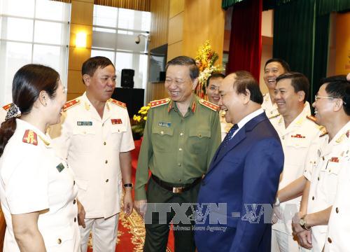 55 năm ngày truyền thống Lực lượng Cảnh sát nhân dân Việt Nam